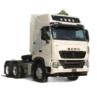 China Sinotruk HOWO T7H 440 HP 6X4 Dangerous Goods Tractor Truck Head with ESC and 10 Tires for sale