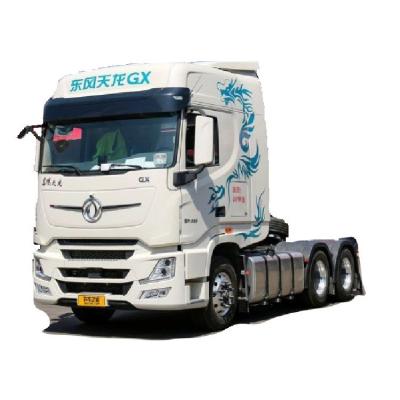 China Dongfeng Tianlong GX 560 HP 6X4 Tractor Trucks Reverse Shift Number 2 and ESC System for sale