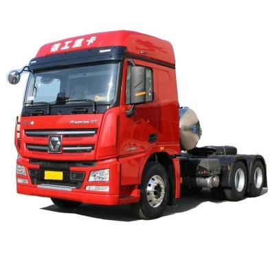 China Xugong Hanfeng G7 480hp 6X4 LNG Tractor Truck Head for 2 Passengers Hot and Diesel for sale