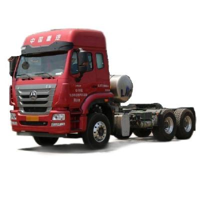 China SinotruK HOWO CHG camión de tracción de GNL con 336-430 CV y velocidad máxima de 102 km/h adecuado en venta