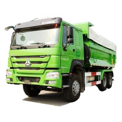 China Hot used SINOTRUCK HOWO Heavy truck 340 HP 6X4 5.6m dump trucks for worldwide market for sale