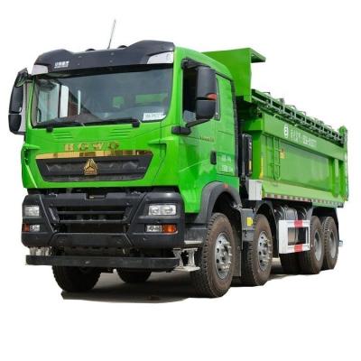 China Sinotruk HOWO TX Heavy Truck 440 HP 8X4 6.5m Dump Trucks Second-Hand and Affordable for sale