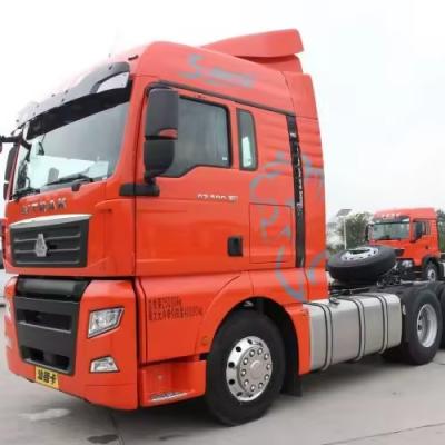 China 23 Hot Second-Hand Sinotruk SITRAK G7 480hp 6X4 AMT Tractor Trucks with Transmission for sale