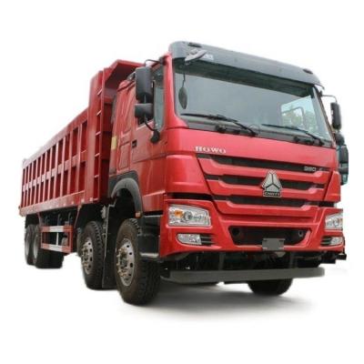 China Used Boutique Cars Sinotruk HOWO Heavy Truck 380 HP 8X4 8.2m Dump Trucks for sale