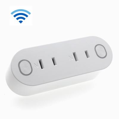 China JAPAN Mini Socket Plug Control Smart Home WiFi Device By IOS Android Wifi Residential/Multi-Purpose Smart Standard Smart Socket for sale