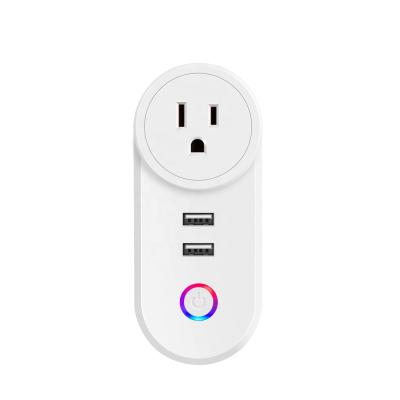 China Tuya USA AU UK EU UK EU Sync Residential/Multi-Purpose Socket Dropship 16A WIFI Smart Plug Amazone Alexa Google Home Outlet Wifi for sale