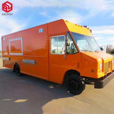 China Cheap Mobile Food Van Big Food Cannery Food Truck Ice Cream Cart Hot Dog Cart Custom Electric Mobile Truck Kitchen for sale