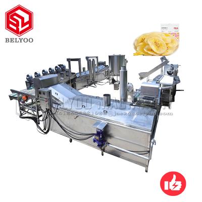 China Factory Automatic Wholesale Automatic High Speed ​​Making Thin Crispy Banana Chips Machine for sale