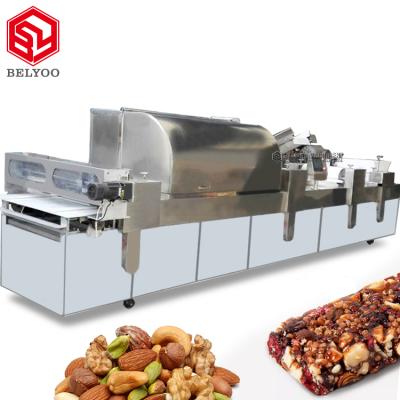 China 2020 Energy Bar Machine Cereal Cut Bar Making Machine Nougat Candy Production Line With Recipe for sale