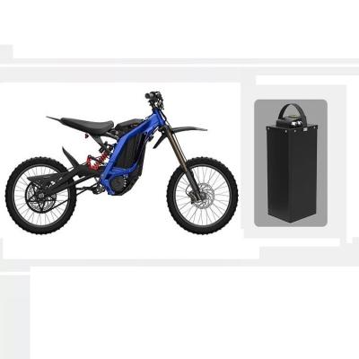 China Bicicleta de motocross eléctrica de batería 18650 personalizable para adultos 60v 20ah 30ah 40ah en venta