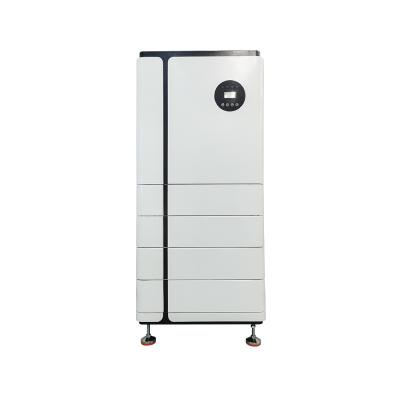 中国 IEC Certified 12KW All In One Solar Home Storage Battery Systems With 3 Phases Inverter 販売のため