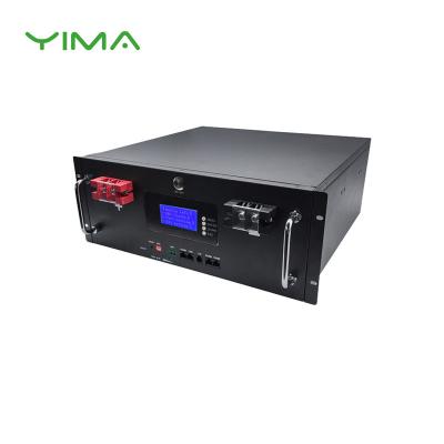 China 100A 48V 200Ah Rack Mount Lifepo4 Battery For Solar System OEM ODM for sale