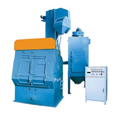 China Large Metal Blasting Industrial Sandblasting Machine For Tap Household Parts Conveyor Belt Shot Blasting Machine for sale