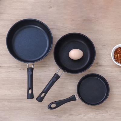 China Full Size Induction Stovetop Frying Pan Non Stick With Bakelite Handle for sale