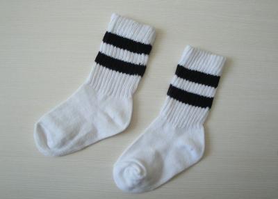 China Eco-friendly Soft Cotton Baby Socks , Colorful Kids Kintted Socks with 90% Cotton for sale