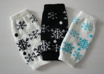 China Fashion Jacquard Knitted Arm Warmer Fingerless Gloves Patterns for Ladies for sale