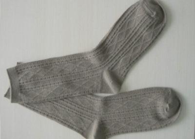 China Socken der Baumwolleinfachen Männer Woll, das Schwarze der Geschäftsleute/Brown-Socken zu verkaufen