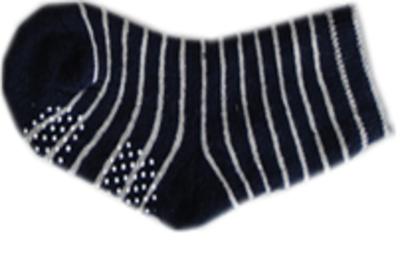 China Warm Terry Loop Striped Wool Socks , Kids Fleece Socks In Winter for sale