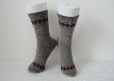 China Knitted Cotton Wool Socks Mid Calf  Breathable Unisex For Winter Warm for sale