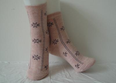 China Eco-Friendly Pithiness Style Warm Angora Wool Socks With  50% Acrylic For Ladies for sale