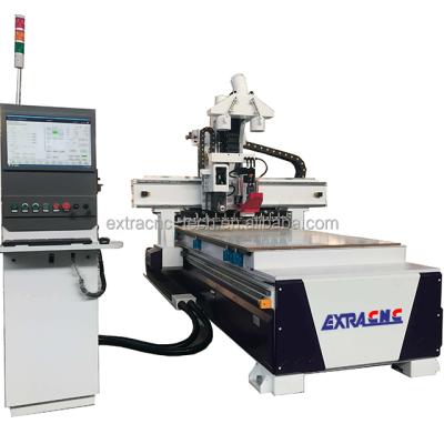 China Hotels Cabinets Machine CNC Router Wooden Door Engraving Lamello CNC Router With Atc for sale