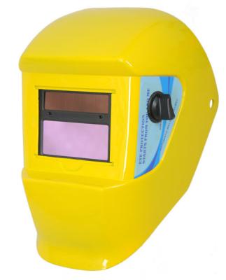 China PP Light Welding Shade Helmet DIN 3 Auto Darkening Single Color Printing (JX 1300) for sale