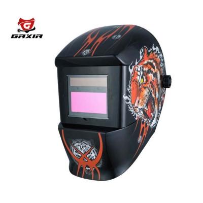 China PP Gaxia Shade DIN 3 Decals Pictures Lightweight (Custom) Auto Darkening Welding Helmet (JX B 1300) for sale