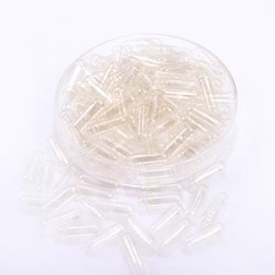 China HPMC Packing Clear Empty Capsule Shell 00# 0# 1# 2# 3# 4# for sale