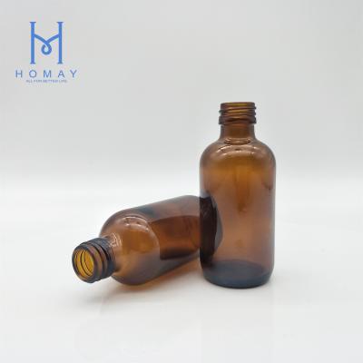 China 60ml Pharmaceutical Medicine Syrup Dispenser Amber Glass Bottles for sale