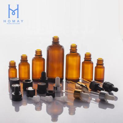 China Customization Hot Selling Cosmetic Accepted Cosmetic Dropper Glass Packaging Bottle For Essential Oil And Skin Cream for sale