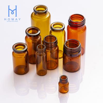 China 8ml medicine vial injection tubular glass bottle accept customization borosilicate glass vial for sale