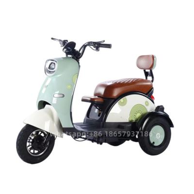 China Passenger City Freestyle Electric Tricycle With Passenger Seat Baby Seat For Family Use for sale