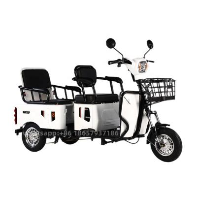 China Large Size Passenger Mobility Electric Trike Passenger Electric Tricycle With Roof for sale