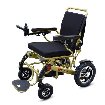 China Aluminum Alloy Wheelchair Active Aluminum Electric Smart Lightweight Foldable Wheelchair For Disabled for sale