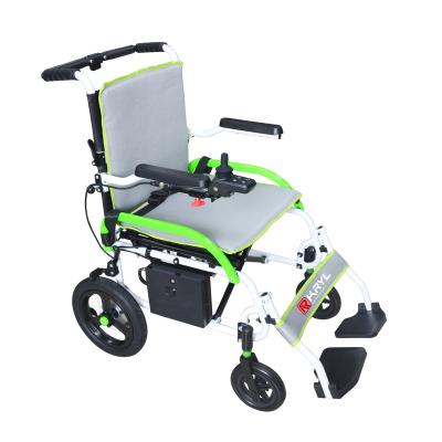 China Super Lightweight Aluminum Alloy Remote Control Portable Electric Wheelchair For Handicapped for sale