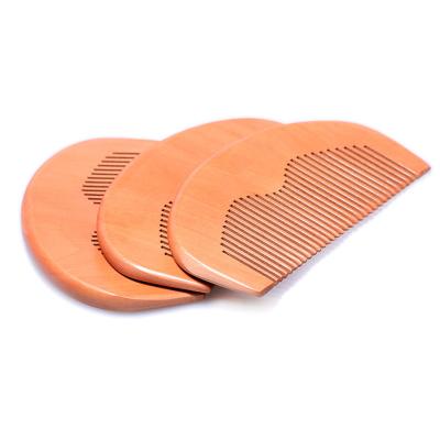 China Beard Grooming Hot Sale Single Sided Fine Teeth Anti Static Comb Man Wooden Beard Comb for sale