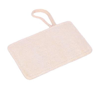 China Biodegradable Natural Loofah Bag Dish Soap Loofah Brush 100% Sustainable Kitchen Factory Cleaning Wash Pads for sale