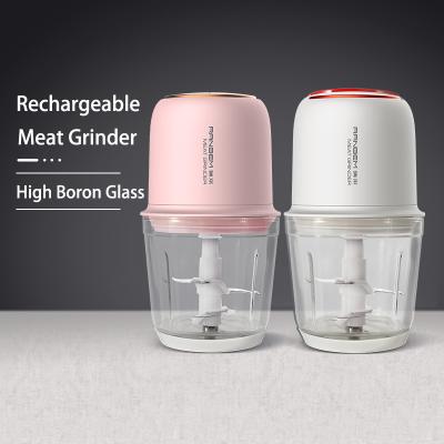 China High Efficiency With Multifunctional Meat Stainless Steel All In One Baby Blender Grinder Blades Multi-Functional Battery Food Processor for sale