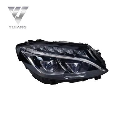 China Automotive Led Headlight OEM YIJIANG Suitable Mercedes-Benz Auto Headlight Car Lighting Systems C CLASS AT 205 Refurbished Parts for sale