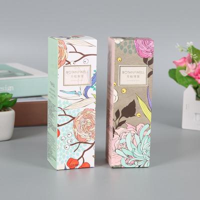 China Recyclable Custom Printing Skin Care Face Water Cosmetic Packaging Gift Box for sale