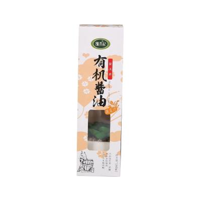 China Recyclable Custom Printing Low Price Small Packaging Box For Organic Soy Sauce for sale