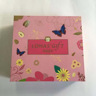 China Recyclable Wholesale Custom Luxury Paper Food Packaging Gift Box for sale