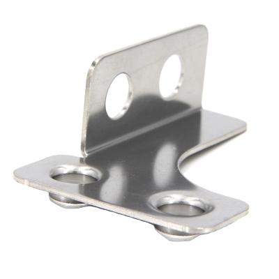 China Home Appliances OEM&ODM Brass Heavy Duty Steel Right Angle J-Shape Jamb Brackets for sale