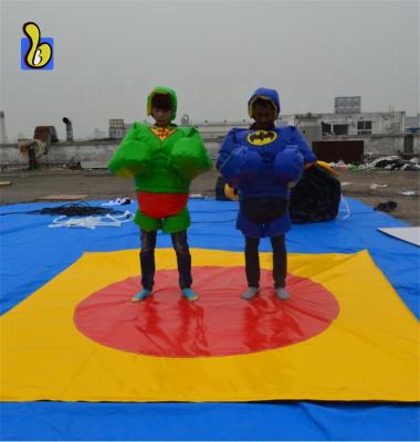 China Team Building Sport Game Superheros Sumo Wrestling High Strength Foam Padded Suits For Sale for sale