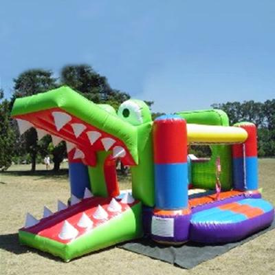 China High Strength Inflatable Jumper Crocodile , Commercial Inflatable Toy Bouncer B1137 for sale