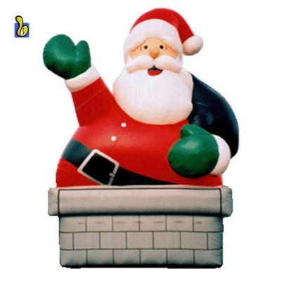 China PVC Tarpaulin Santa Claus Inflatable Santa Claus Balloon C1034-2 for sale