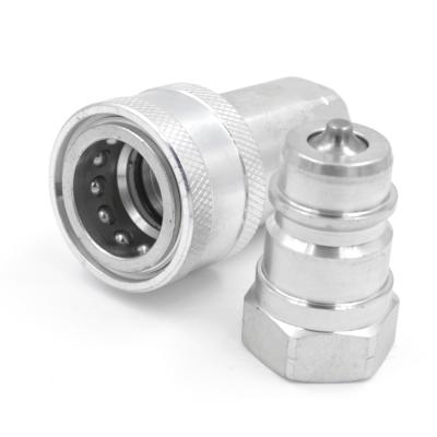 China Equal Shape Agricultural Hydraulic Disconnect Fittings With High Wear Resistance for sale