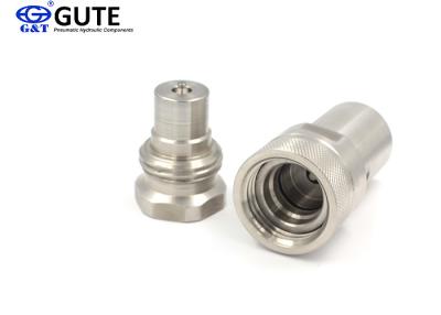 China Industrial High Pressure Hydraulic Quick Release Couplings With Machinning Technics for sale