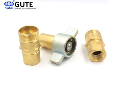 China Bonded Valve Seal Quick Disconnect Fluid Couplings GT-L2 Interchange With Parker 6100 Series for sale