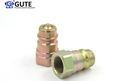 China 1' GT-A Sleeve Locking Quick Release Connector Colored zinc-plating for tractor for sale